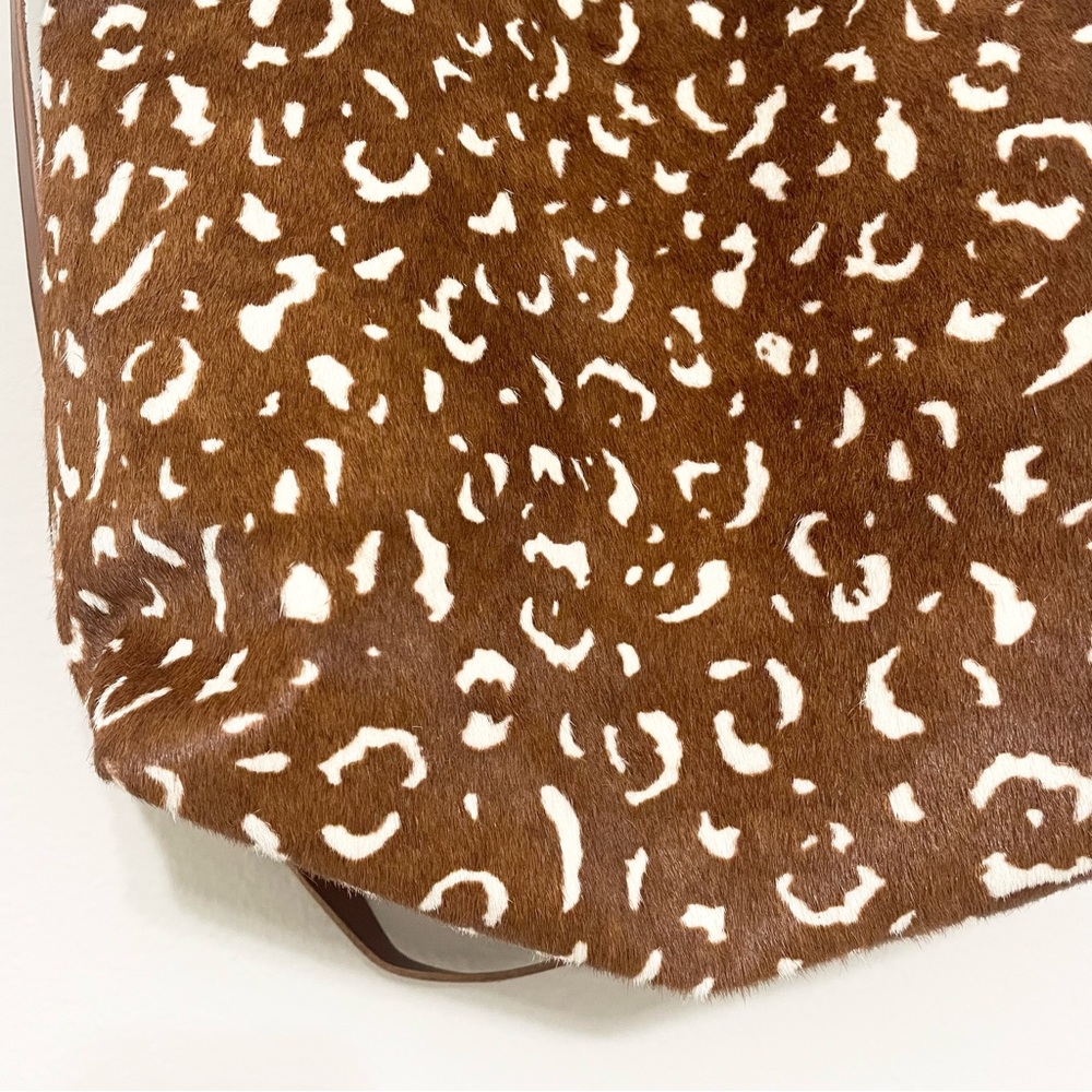 MADEWELL Medium Transport Tote Animal Printed Calf Hair - Picture 5 of 12